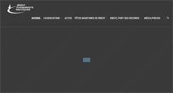 Desktop Screenshot of brest-evenements-nautiques.fr