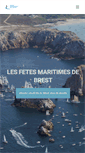 Mobile Screenshot of brest-evenements-nautiques.fr